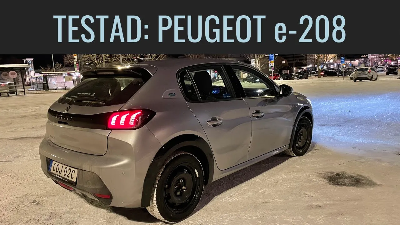 Testad: Peugeot e-208 | Elbilsmagasinet