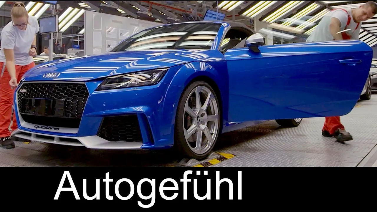 Audi TT RS production assembly plant Hungary - TT Produktion Ungarn