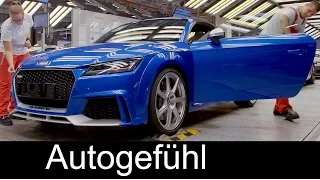 Audi TT RS production assembly plant Hungary - TT Produktion Ungarn