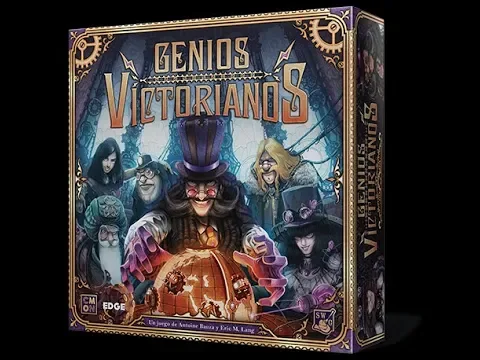 Vídeo reseña Genios Victorianos por El club del dado