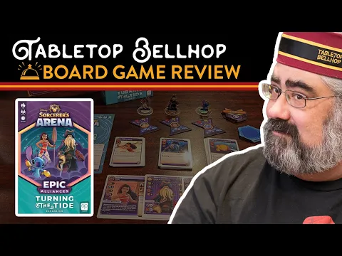 Disney Sorcerer's Arena Turning The Tide Review, add Stitch, Moana and Davy Jones to your games