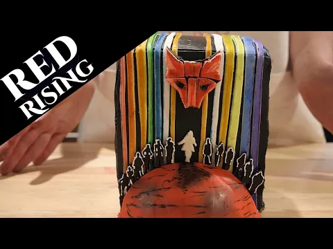 Red Rising Red Velvet Cake and Review! | Board Game Bakes