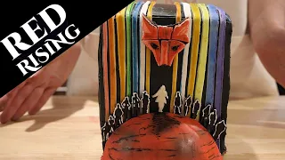 Red Rising Red Velvet Cake and Review! | Board Game Bakes