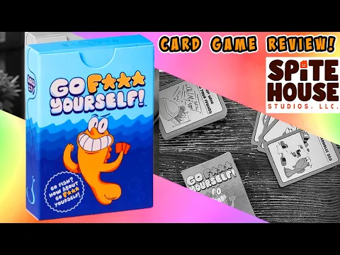 Go F Yourself Card Game Review | Spite House Studios | Perfect Stocking Stuffer This Christmas?