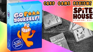 Go F Yourself Card Game Review | Spite House Studios | Perfect Stocking Stuffer This Christmas?