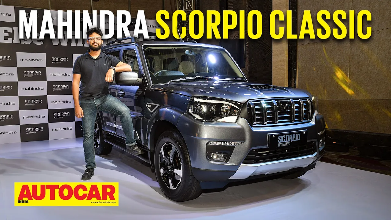 2022 Mahindra Scorpio Classic walkaround - The OG Big Daddy | First Look | Autocar India