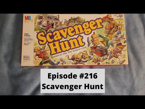 Episode #216 - Scavenger Hunt - Milton Bradley (1983)