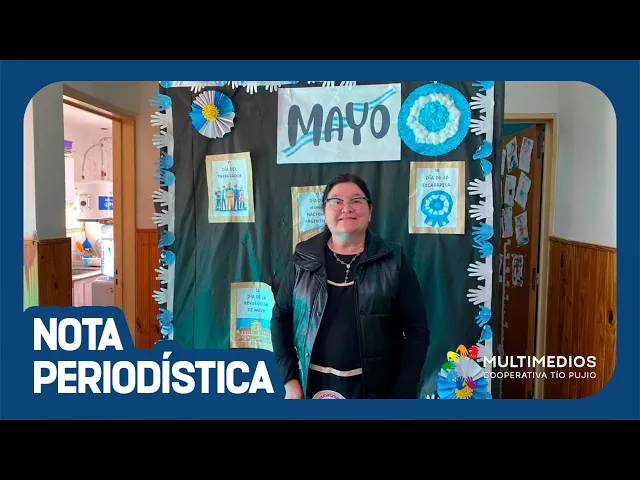 ACTO 25 DE MAYO: LAS TRES INSTITUCIONES EDUCATIVAS SE REUNEN EN POLIDEPORTIVO MUNICIPAL