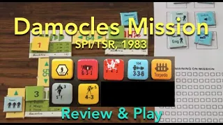 Damocles Mission (SPI/TSR) Board Game Review & How to Play