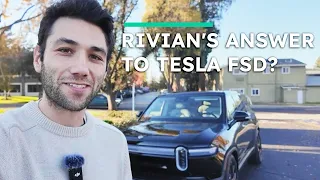 We Tried Rivian's Answer To Tesla Full Self-Driving
