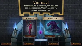 One Deck Dungeon Speedrun: Mage vs Dragon