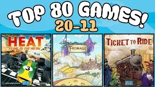 Top 80 Games: 20-11! (GIVEAWAY)