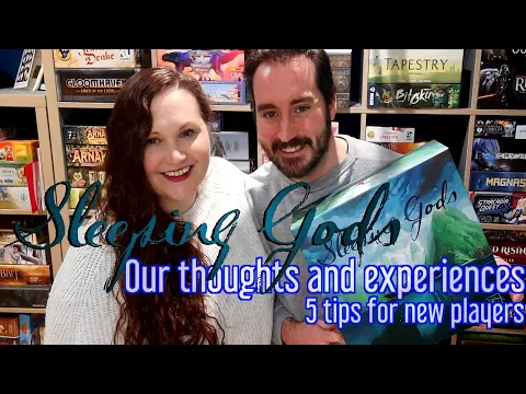 Sleeping Gods Board Game Review -Thoughts and Experiences with 5 Tips for New Players