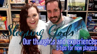 Sleeping Gods Board Game Review -Thoughts and Experiences with 5 Tips for New Players