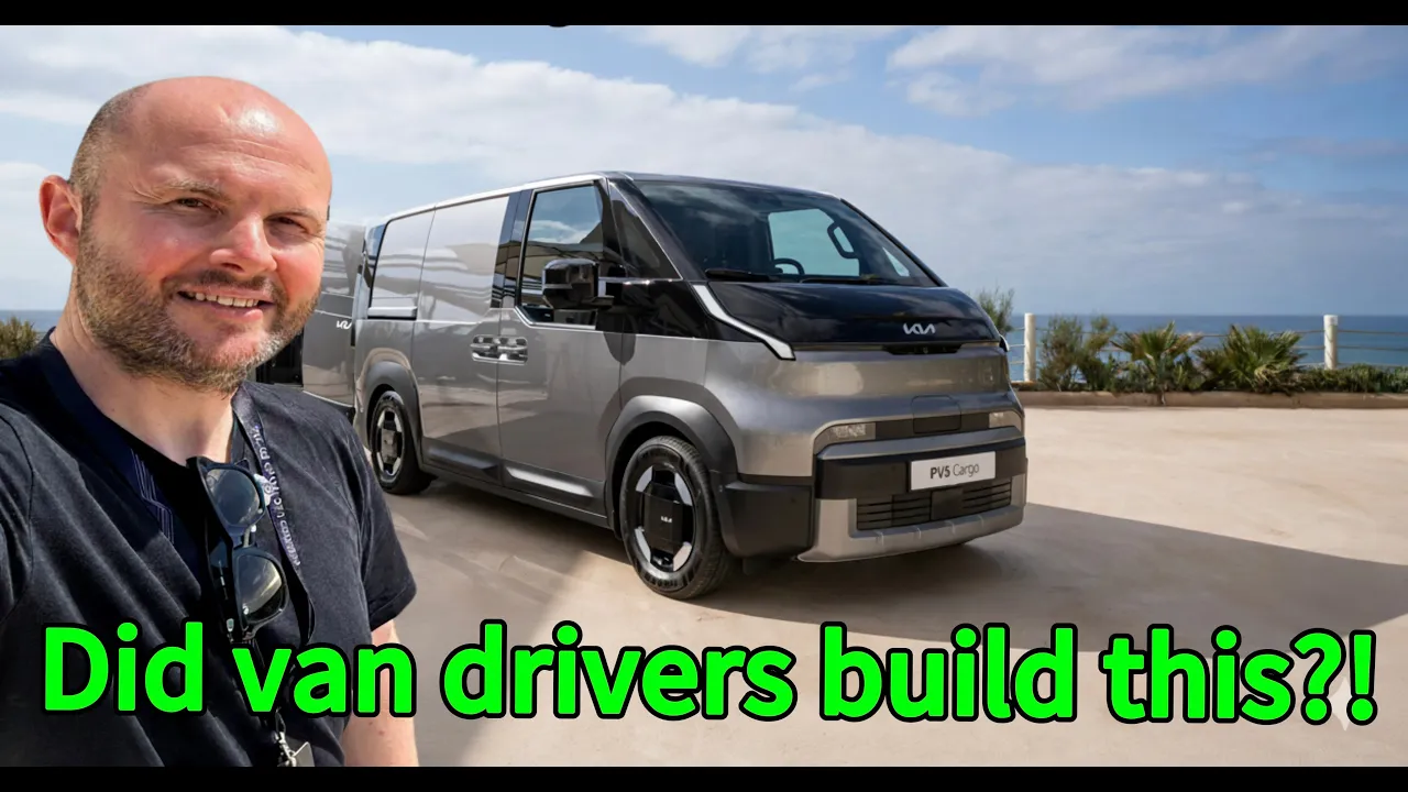 Kia PV5 Cargo – The Electric Van That Thinks Like a Van Driver!