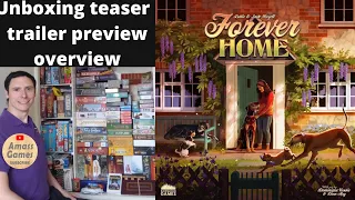 Forever Home #unboxing #boardgame #tabletop AmassGames #tabletop #boardgaming #boardgameplayer