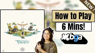 Tokaido - How to Play in 6 Mins | Board Game Arena!