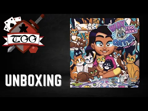 Way Too Many Cats! Board Game Unboxing