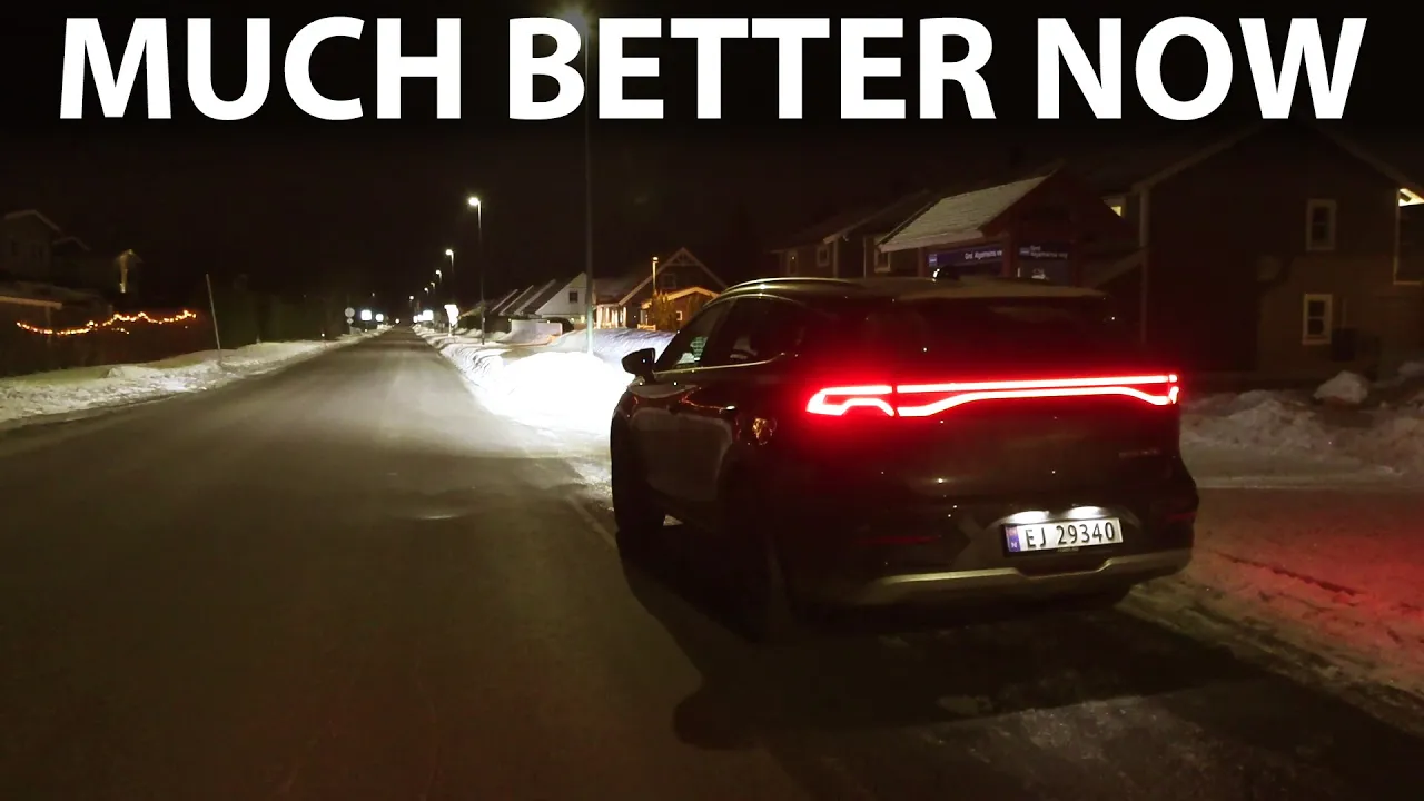 BYD Tang 111 kWh headlights test