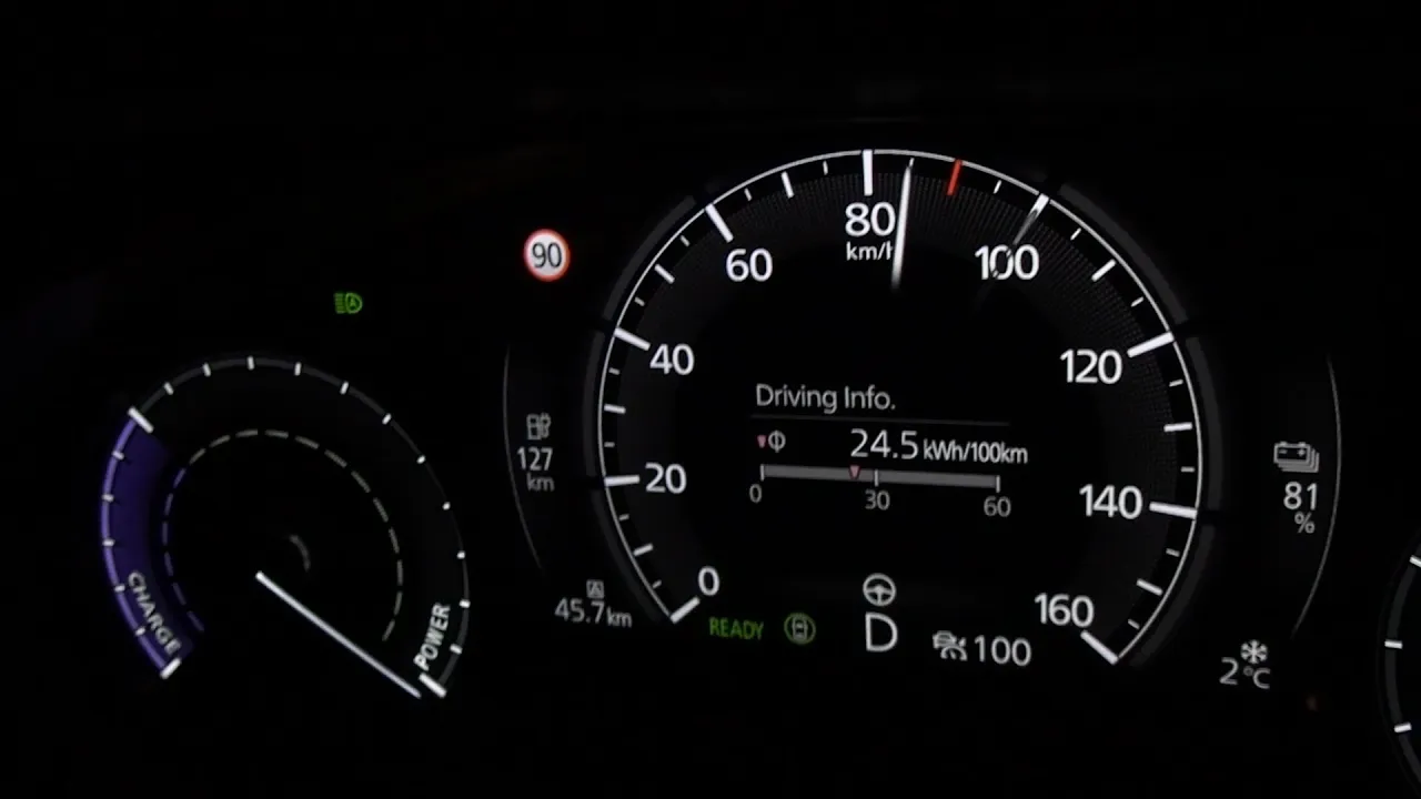 Mazda MX-30 acceleration and noise test