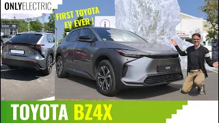 Toyota bZ4X Preview - First Fully Electric Car by Toyota! How good is it going to be?