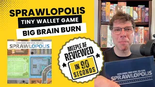 Sprawlopolis Review: 18 Cards, Brutal Choices, Zero Shelf Space