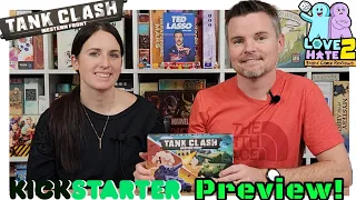 Tank Clash: Western Front - Kickstarter Preview | Love 2 Hate Board Game Reviews #boardgames