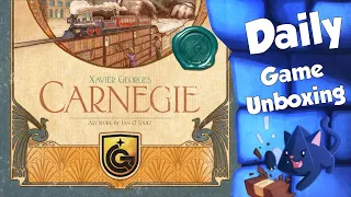 Carnegie - Daily Game Unboxing