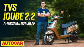 TVS iQube 2.2 - Affordable and no-nonsense electric runabout | Road Test | Autocar India