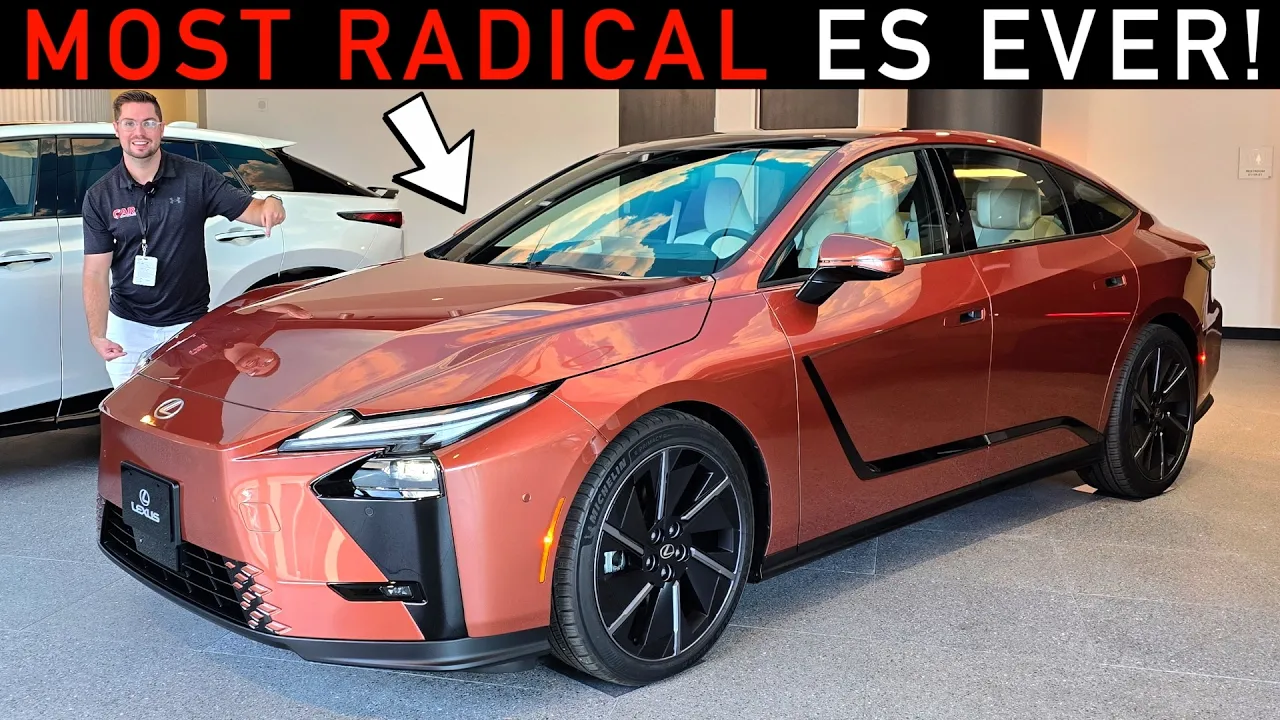 2026 Lexus ES -- The #1 Lexus Sedan is TOTALLY Reimagined! (All-New)