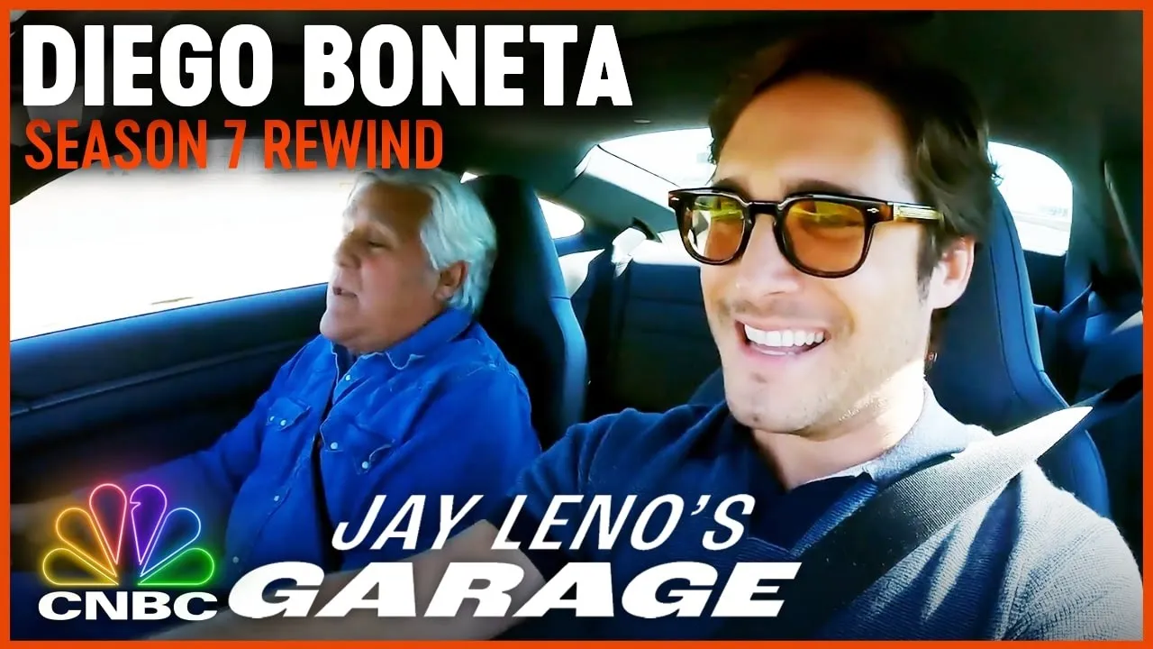 Jay & Diego Boneta Hit the Race Track | Jay Leno's Garage Season 7 Rewind