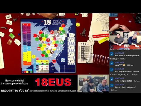 Bankruptcy Club plays: 18EUS