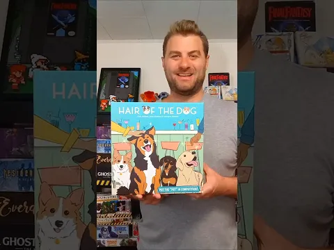Hair of the Dog Board Game 60 Second Review #shorts