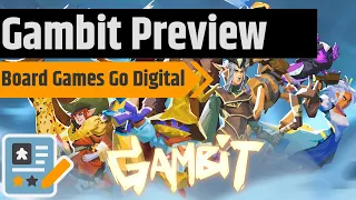 Gambit Preview - Board Games Go Digital As You Take Down The Obsidian King