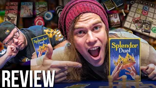 Is Splendor Better at 2 Players? Splendor Duel Review