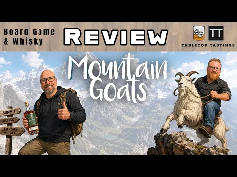 Mountain Goats and Starlight Rye - Board Game & Whiskey Pairing
