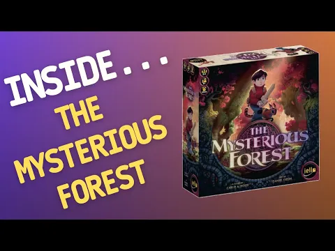 Inside…The Mysterious Forest Board Game - a memory game for kids (4K 60fps)