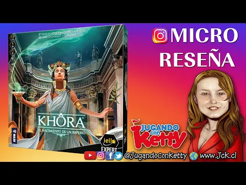 Khora, el nacimiento de un imperio [JcK / Juego de Mesa, Devir, Iello]