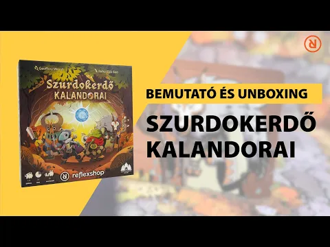 Szurdokerdő kalandorai ⚔️ Unboxing & Bemutató