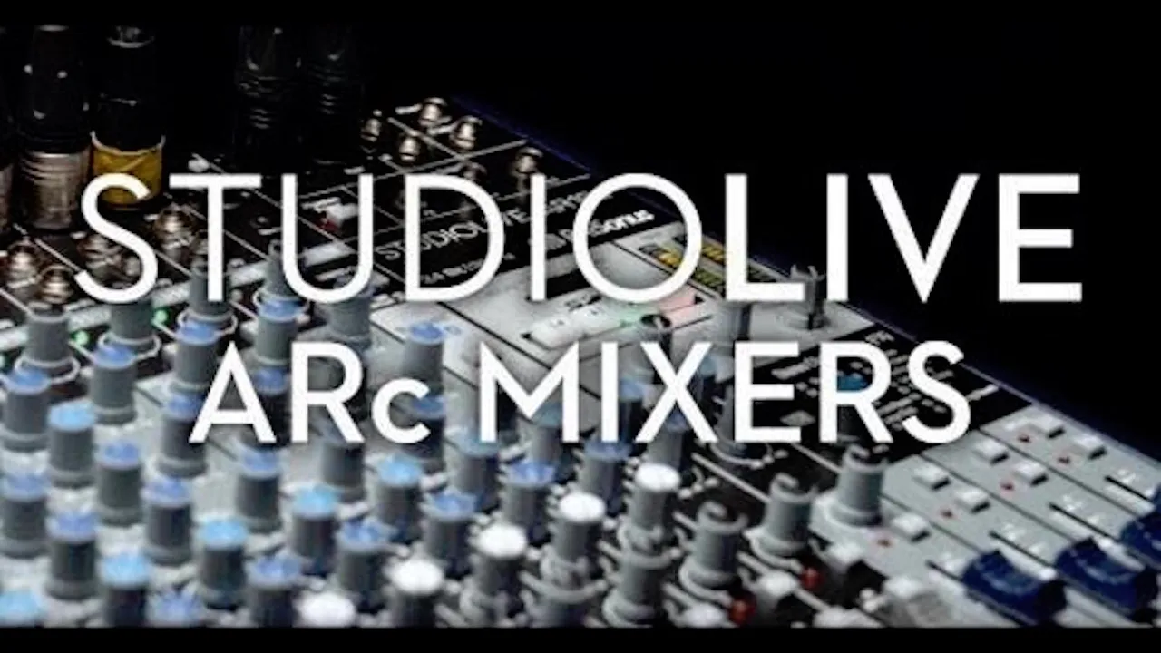 Product video thumbnail for PreSonus StudioLive AR16C 18-Channel USB-C Hybrid Mixer