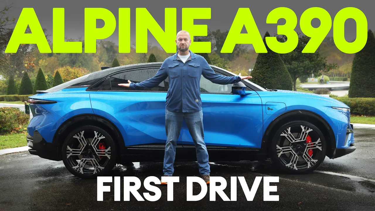 Alpine A390 DRIVEN! Can it really take on the Taycan?