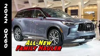 The Family Friendly Luxury 3-Row | 2022 Infiniti QX60 First Look