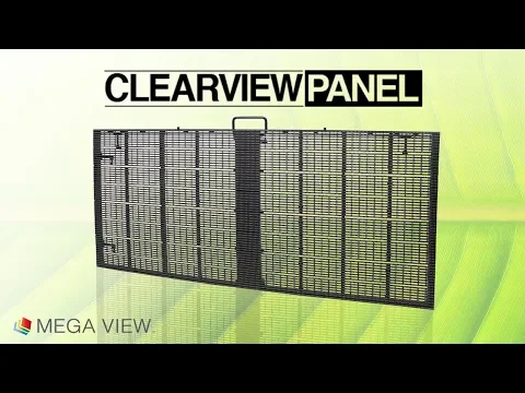 Product video thumbnail for Mega-Lite MV-411 Clearview IP65 Modern LED Panel