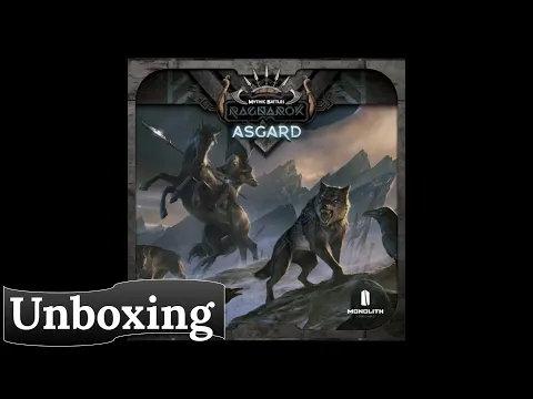 Mythic Battles Ragnarok Asgard: Unboxing