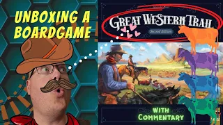 Unboxing Great Western Trail Second Edition