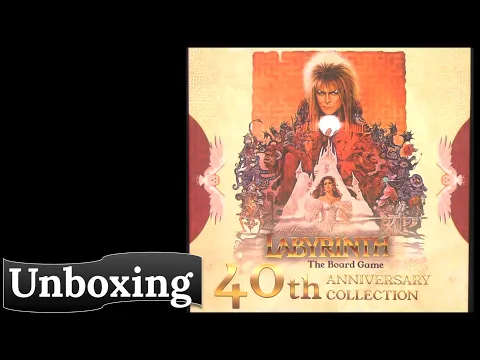 Jim Henson's Labyrinth: The Board Game – 40th Anniversary Collection: Unboxing