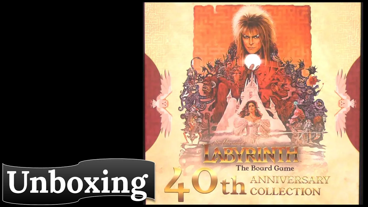 Jim Henson's Labyrinth: The Board Game – 40th Anniversary Collection: Unboxing