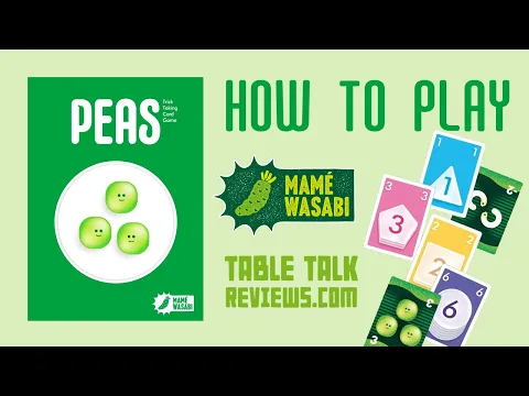 How to Play PEAS | Small Box Board Games from Japan | Table Talk Reviews