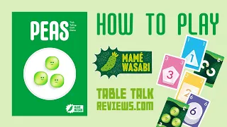 How to Play PEAS | Small Box Board Games from Japan | Table Talk Reviews