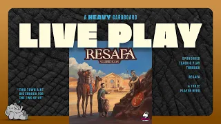 Resafa - 3p Teaching & Play-through by Heavy Cardboard
